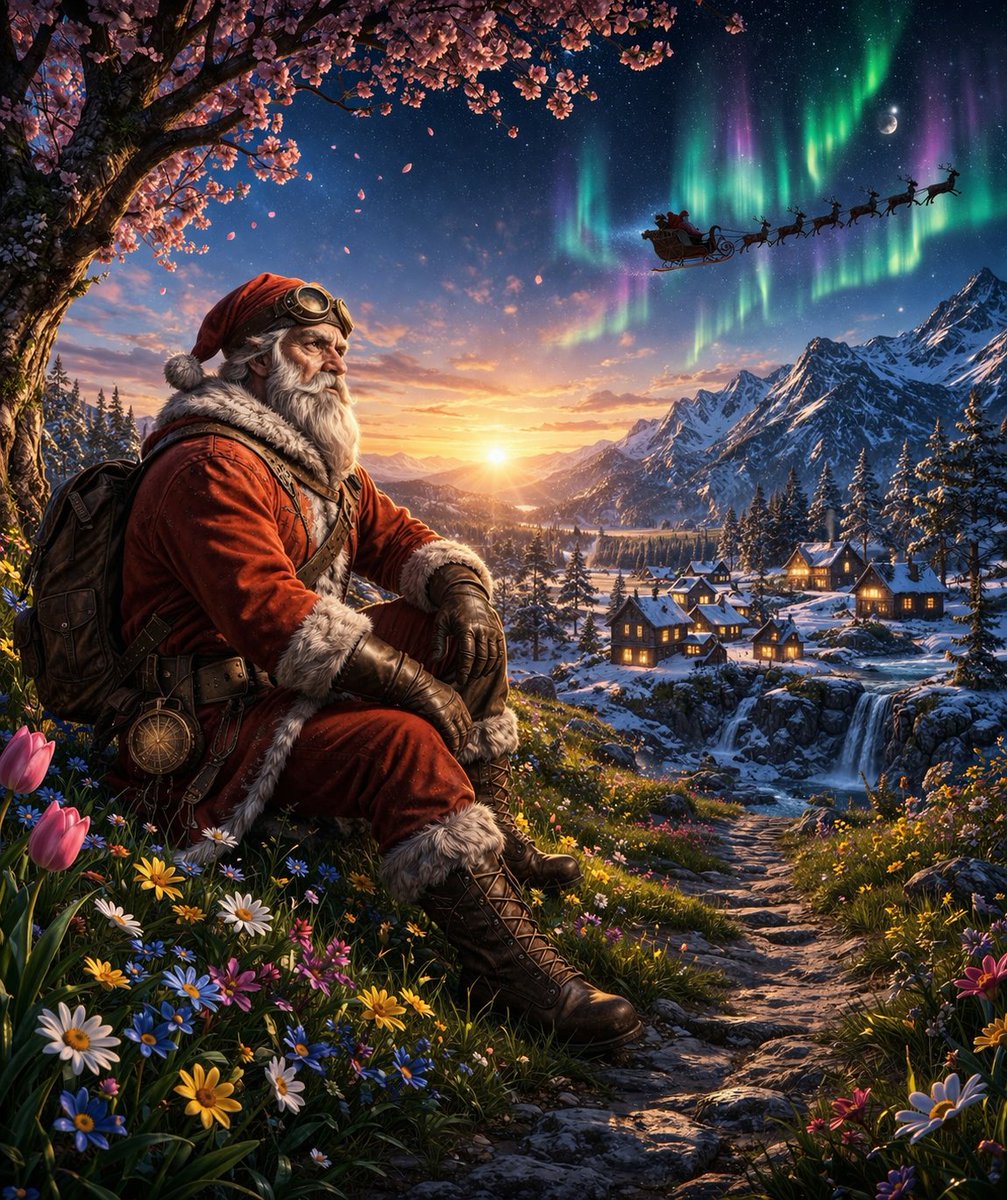 MetaVerseSantaC's tweet image. 🌸 Get ready for Christmas this spring! Dive into 'The MetaVerse Santa Chronicles: Book One — The North Pole That Grew Quiet,' perfect for ages 10 and up. Start your adventure: amazon.ca/dp/B0GS6KS87V?… #MetaVerseSanta #SpringReading #ChristmasMagic