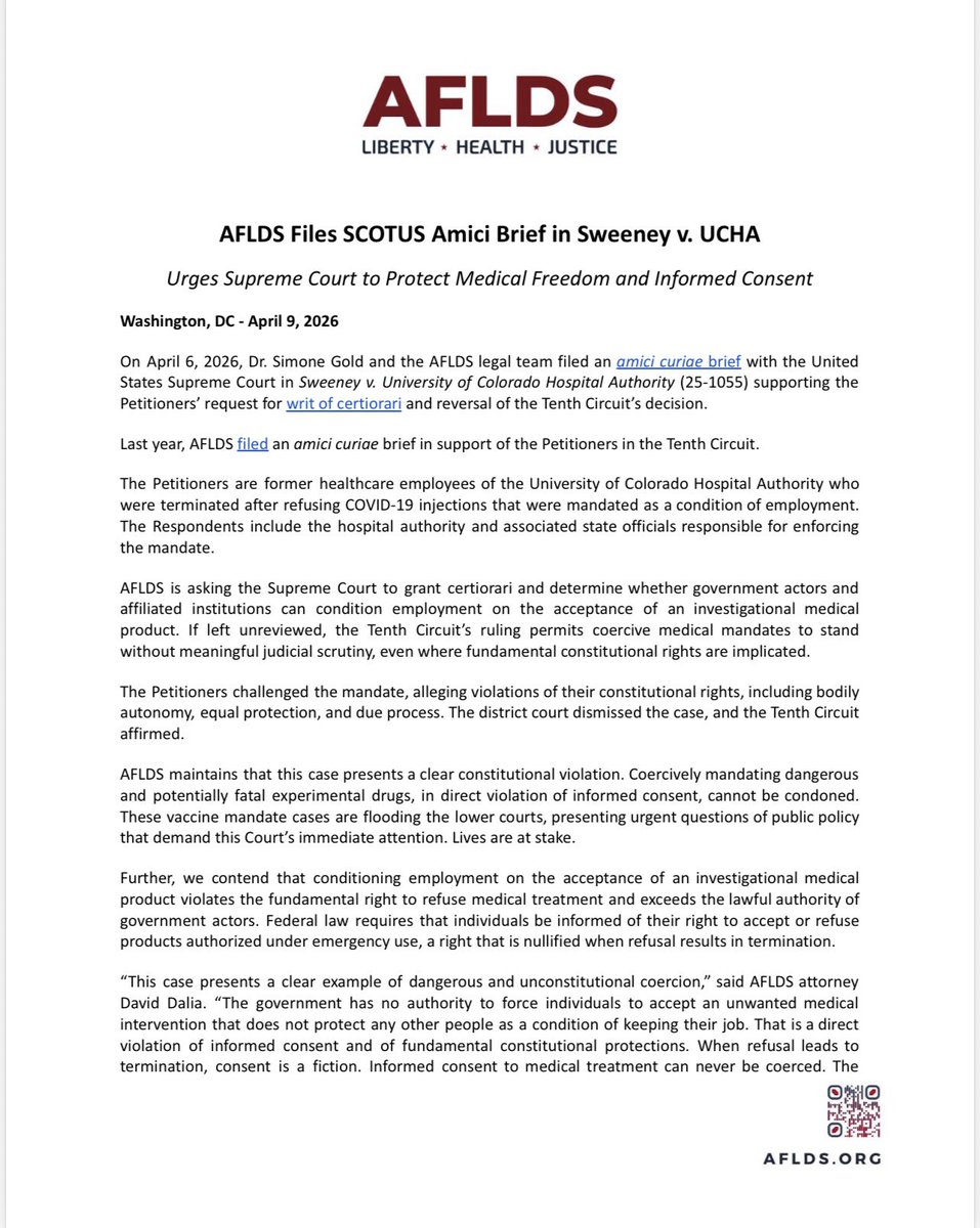 Dr. Simone Gold tweet media