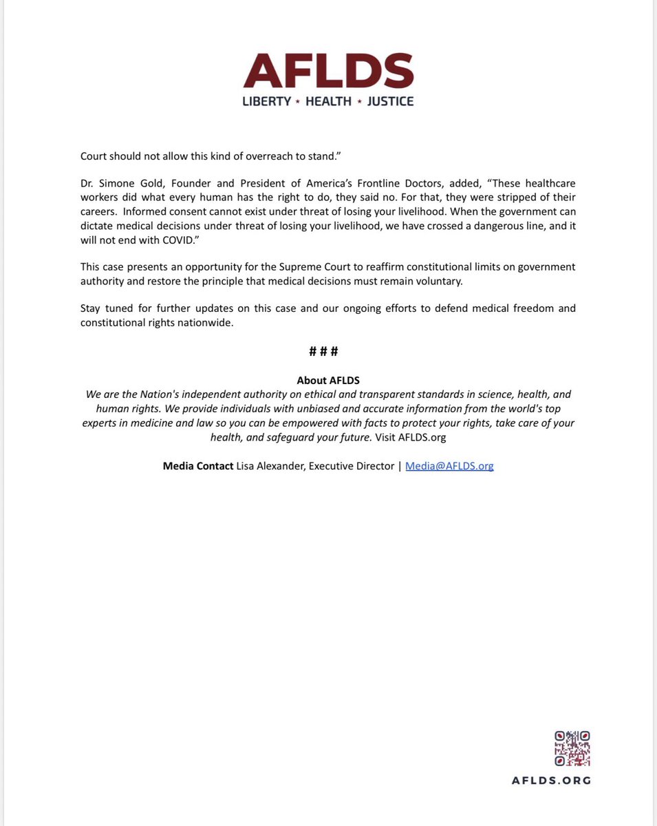 Dr. Simone Gold tweet media