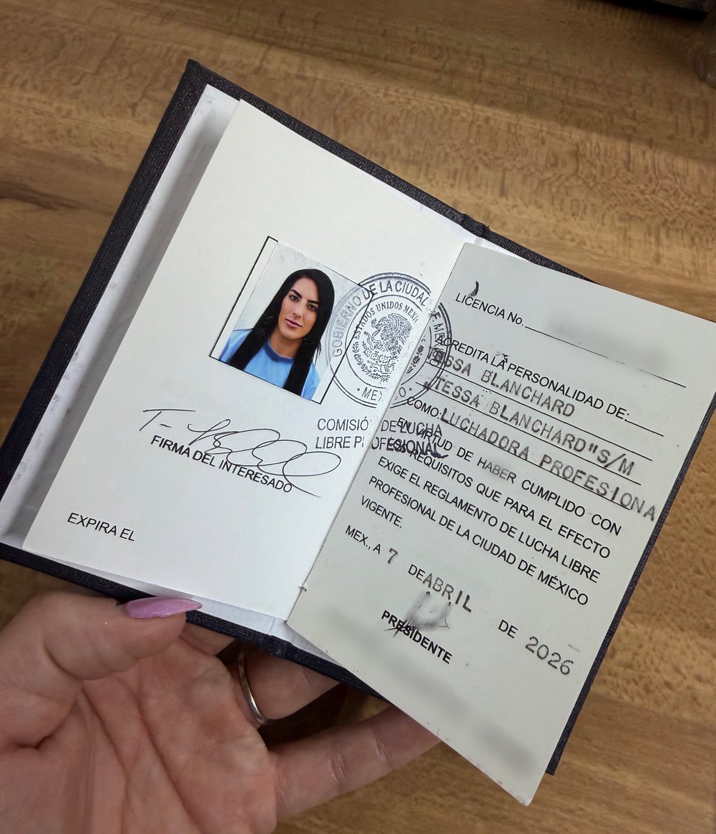 Tessa Blanchard tweet media