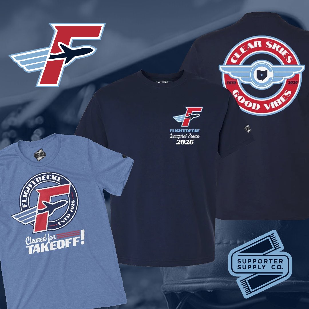 flightdecke's tweet photo. For Columbus, by Columbus.
The Flightdecke and @SupporterSupply are now partnering to make sure that you look your best while representing our section in our city.
Visit their website: 🔗 in bio
#UFL #CBUS #TAKEFLIGHT https://t.co/NaDKIou5gN