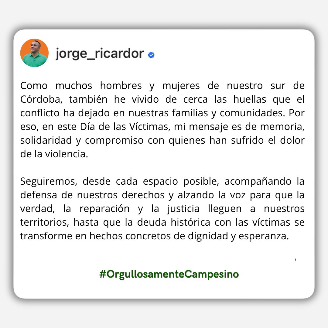 Jorge Elias Ricardo Rada tweet media