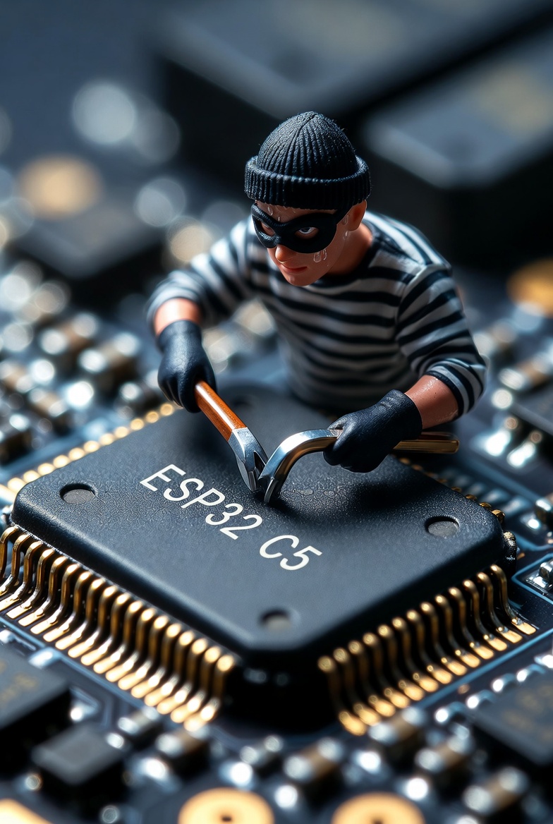 KevinSidwar's tweet photo. Working on a blog post about the #esp32 security advisory for the C5. This is what grok made for me. Not going to use it but thought it would be fun to share. https://t.co/yxwNpWCNK9
