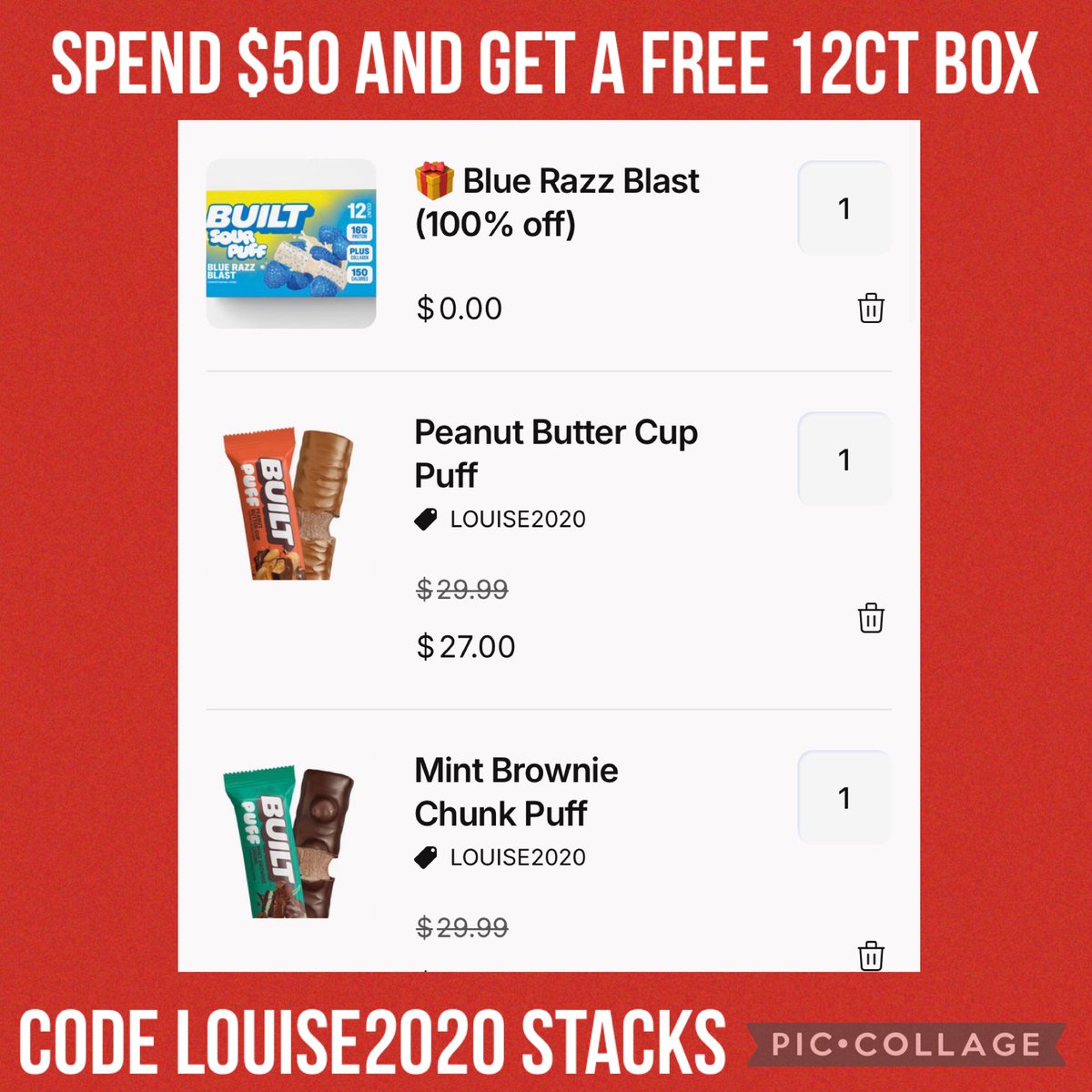 LouiseKelowna's tweet photo. SALE ➡️ https://t.co/nzRY3uTKrt #weightloss #gymgirl #gymguy #snacks #whey #tastesgood #HealthyEating #gym #discountcode #highprotein #gymlife #wwprotein #love #workout #tasty #proteinbars #healthy #savemoney #salesalesale #builtbar #sale @Built_Bar #savemoney #free https://t.co/fN7jZ4Spw2
