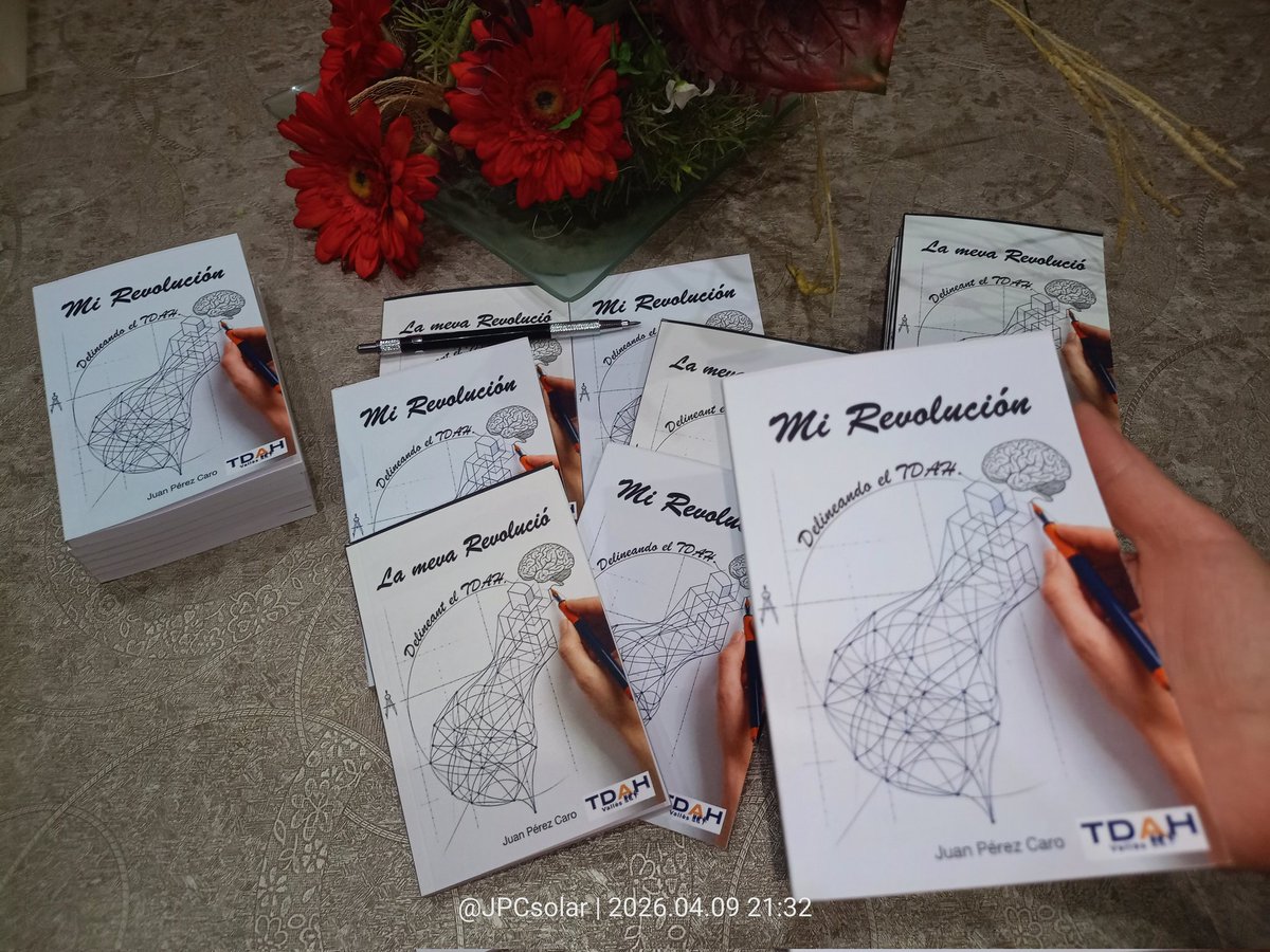 TdahVallesRadio's tweet photo. "Mi Revolución. Delineando el TDAH "
Precio especial de lanzamiento hasta el 23 de abril:
📢 15 abril, formato papel 8,50€
📢 16 abril, formato ebook 3,50€
En https://t.co/Sx0jKQNI32 https://t.co/MtBd8v4EE2