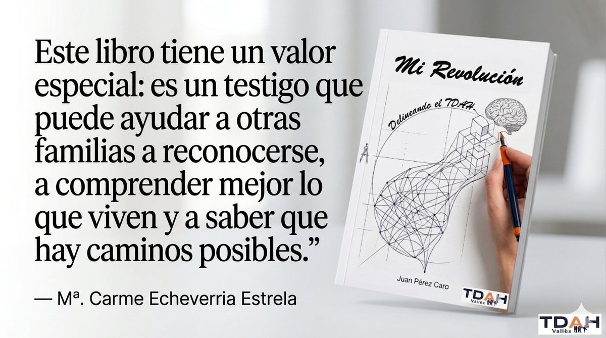 TdahVallesRadio's tweet photo. Prólogos de: 
- Anna López y Campoy, 
- Ma. Carme Echeverria, 
- Josep Antoni Ramos-Quiroga, 
- Miquel Casas i Brugué. https://t.co/nBBjk9hjSH