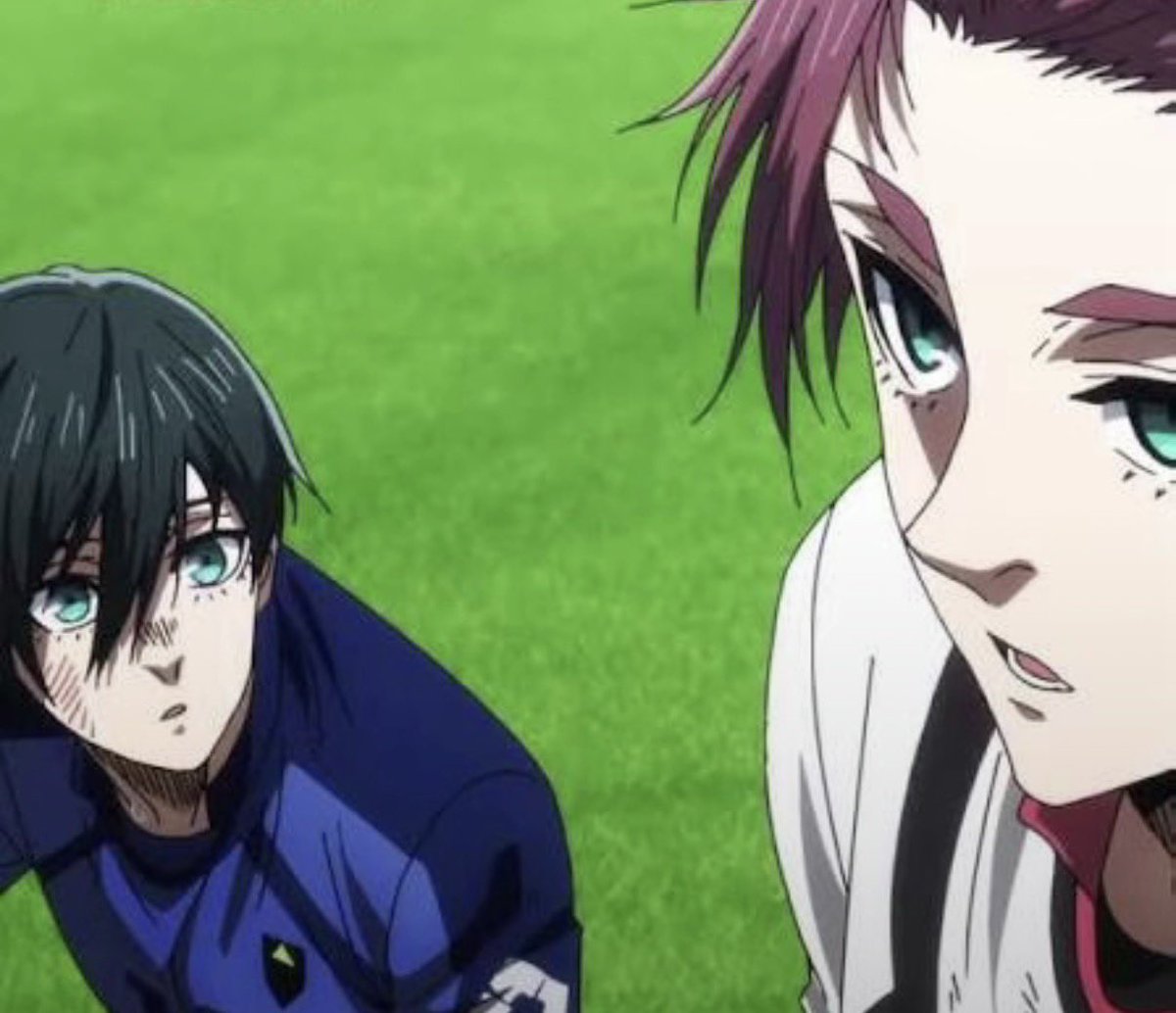 ohayochokii's tweet image. the fact that rins eyes widened like they used to in this scene and he actually said "nii chan" instead of saes name bc he truly thought sae was gonna praise him like he used to