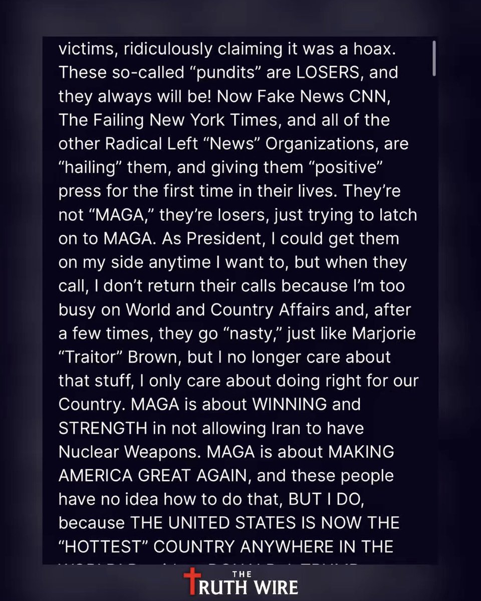 The Truth Wire tweet media