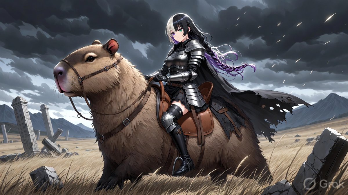 Prompt of the Day: Giant Battle Capybara Today’s prompt was inspired by ...