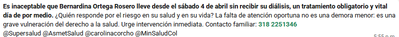ELIANA CHACÓN LOAIZA tweet media