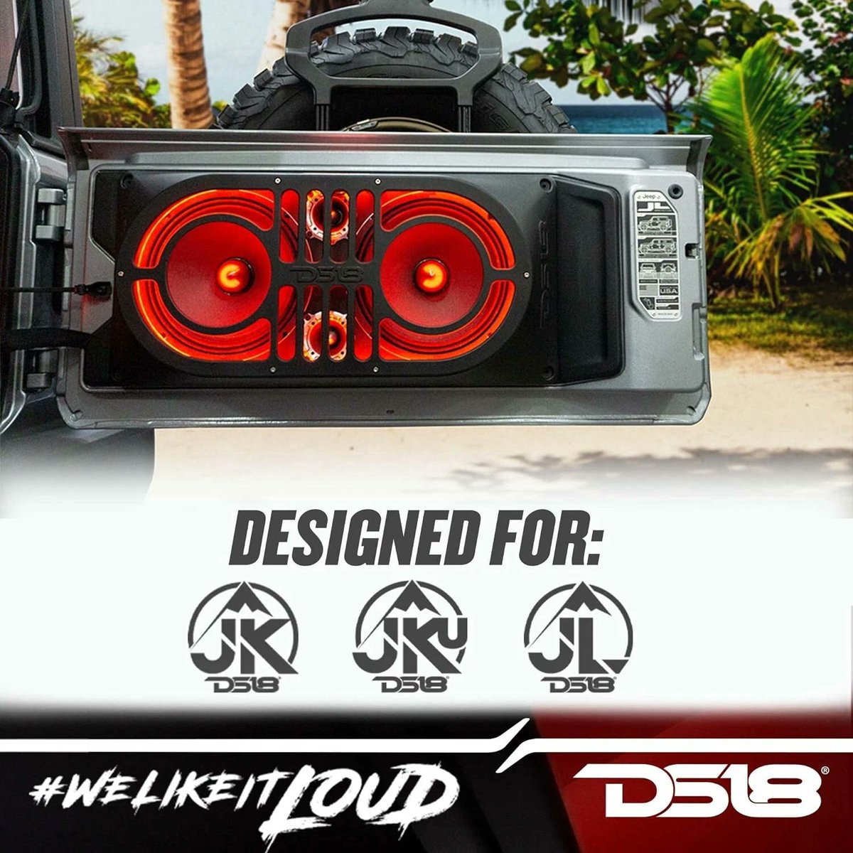 AudioJamInc's tweet photo. DS-18 JMID Loaded Combo Custom Box Jeep Tailgate Platinum
https://t.co/OkTXvkX9GN
#DS18 #custombox #speakerbox #jeepwrangler #subwooferenclosure https://t.co/3Z0k83rRZm