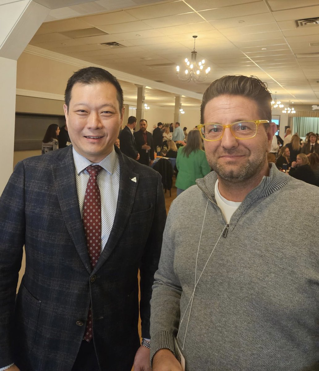 HNPCAssoc's tweet photo. Great turnout in Delhi today with about 150 people out for a fantastic event. Wonderful to welcome @StanChoMPP, Minister of Tourism, Culture and Gaming with our HNPC Association President Phil Hauser there representing locally.

Congratulations to the Simcoe Chamber on the event. https://t.co/hMYTfo5A7X