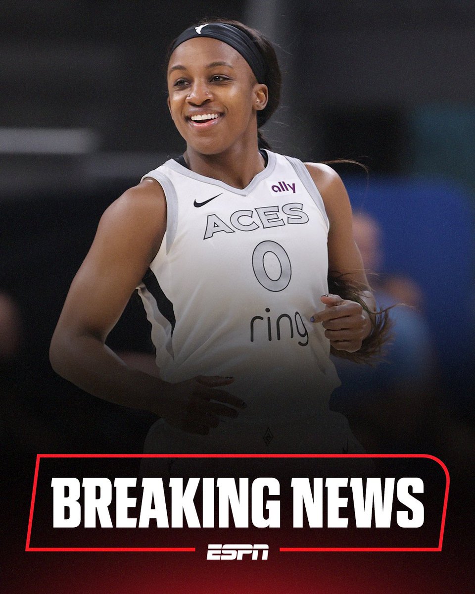 Breaking: The Las Vegas Aces are finalizing an agreement for Jackie Young to return to Vegas, sources told <a href="/alexaphilippou/">Alexa Philippou</a>.

This is expected to be a one-year deal at the regular max ($1.19 million).