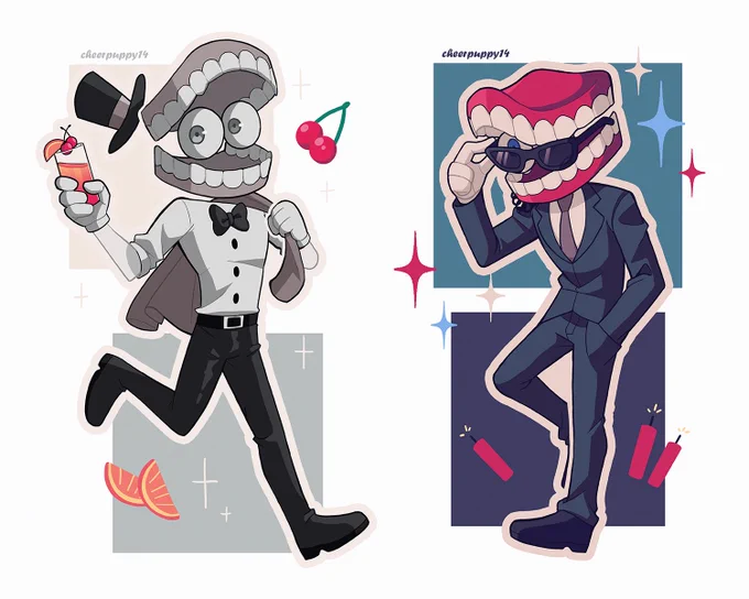 Bunch of caines based on different episodes #tadc