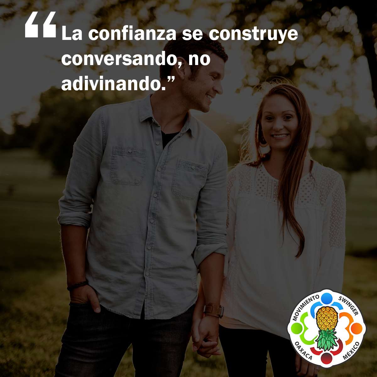 La confianza no se adivina…
se construye con cada conversación. ❤️
#MovimientoSwingerOaxaca #Swinger #Sw #Oaxaca
