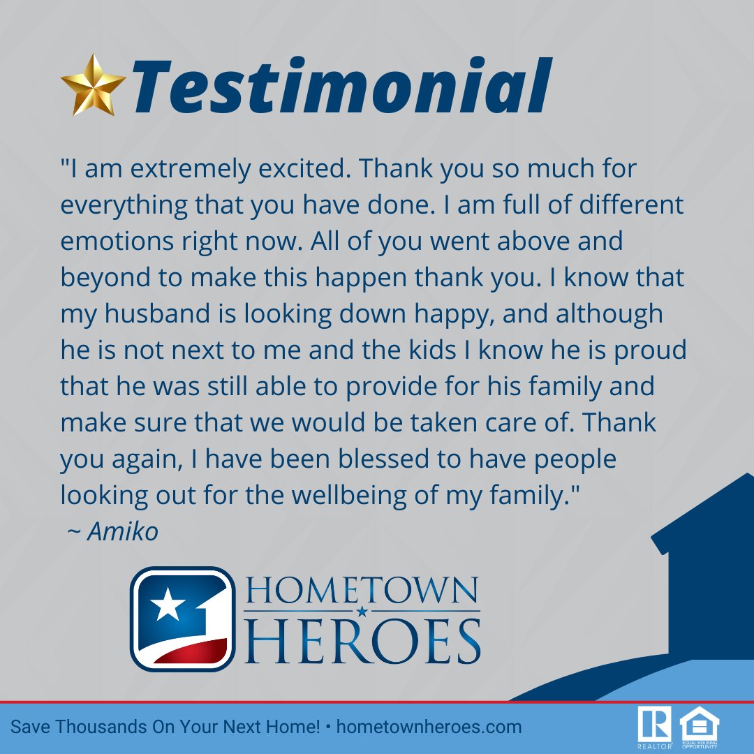 LosBanosREagent's tweet photo. Hometown Heroes has helped heroes like you to save thousands. I'd love to help you do the same. Reach out to me today! https://t.co/4rndgZXbdA