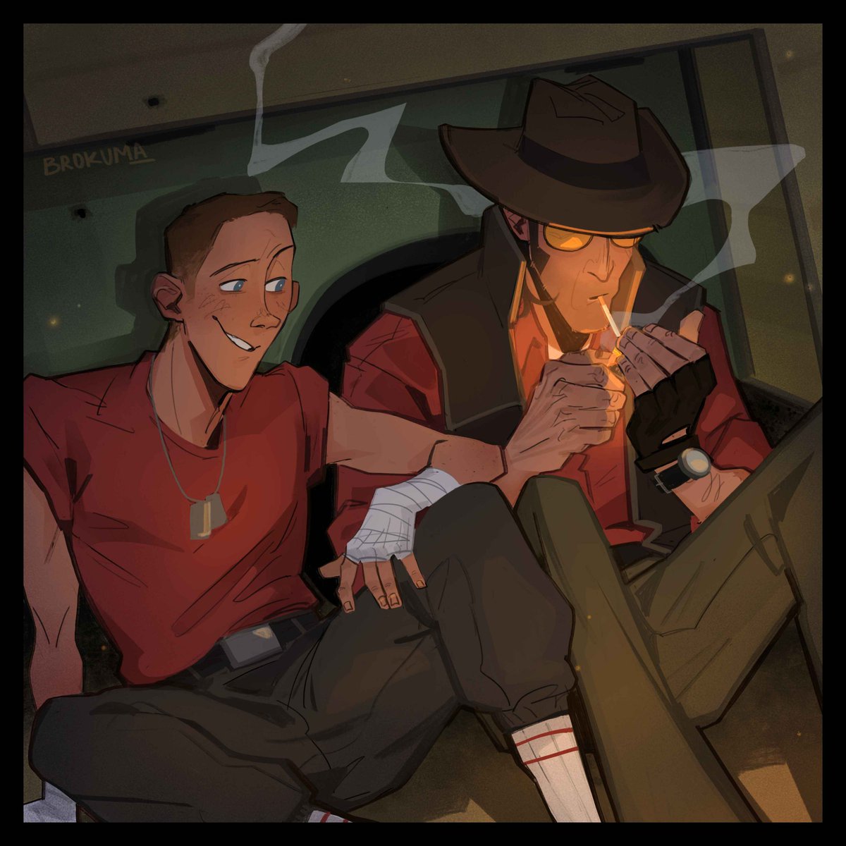 brokuma_'s tweet image. One of These Nights 🔥🎯 
#sniperscout #speedingbullet #TF2