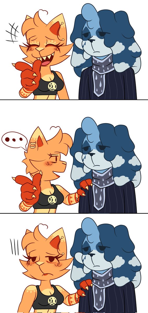 mihanik456's tweet image. Yapi! Good trend^^
I like him
AU - @Angel8309214753 
#catfeine #dogpressed  #frowningcritters #frowningcrittersAU