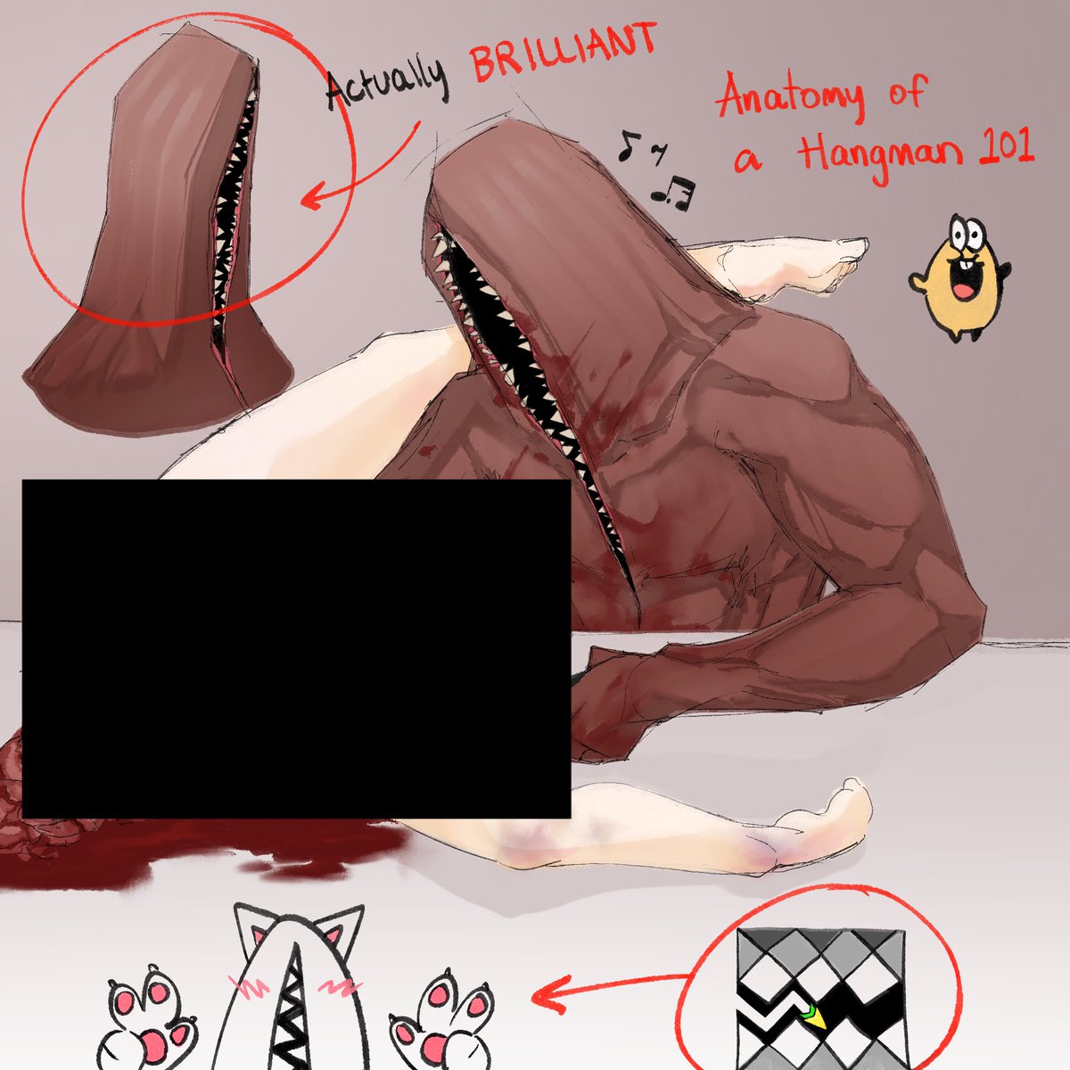 slaughtesque's tweet photo. My OCs oh  oh oh I'm starting to get shy 👉👈 https://t.co/otX6SMkwU3