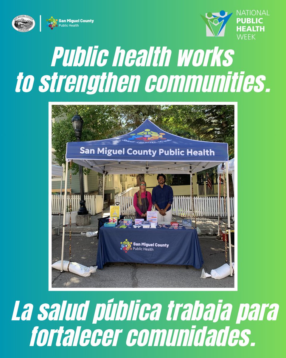 San Miguel County Public Health and Environment tweet media