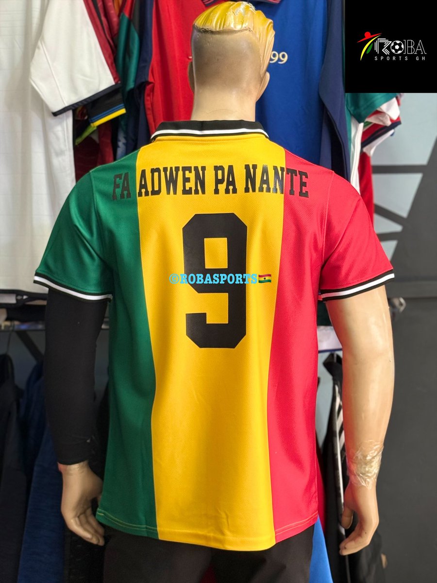 robasportsgh's tweet photo. 🔴🟡🟢🇬🇭👕✍🏾 #FAADWENPANANTE9 #PREMIUMFONT✅ #ROBASPORTS🇬🇭 https://t.co/EQFPY0JTBW