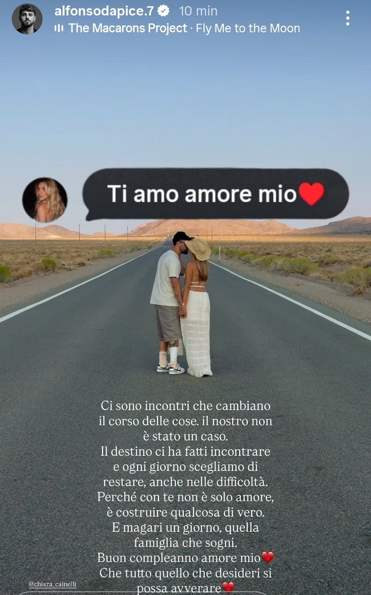 AlfonsoeChiara's tweet photo. Amori🤍🫠
#Chiaronso https://t.co/YdBGcV1EGI