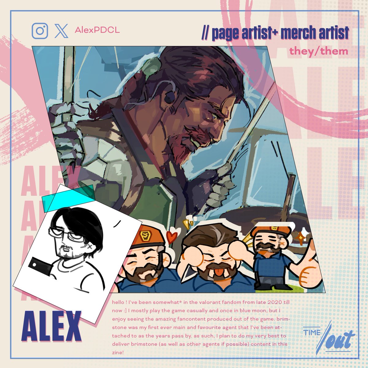 TIME//OUT: VALORANT Fanzine @ PREORDER in 2 WEEKS! tweet media