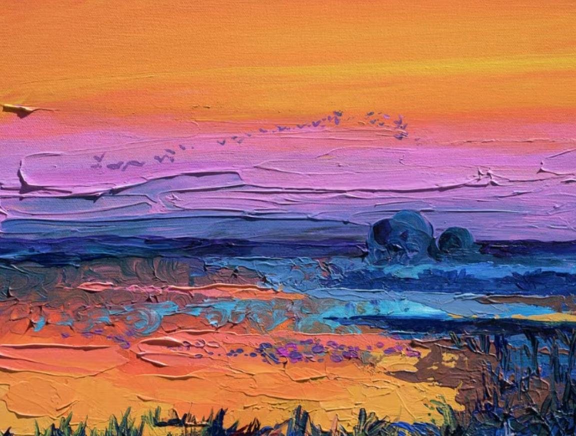 AngusBarclay1's tweet photo. "Wander through brushstrokes that breathe—today’s gallery finds: a watercolor of quiet rain, a clay sculpture that hums with warmth. Art isn’t just seen; it’s felt.  #ArtExperience" https://t.co/nor1vYBx26