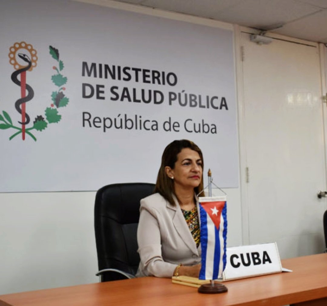 SaludGuantanamo's tweet image. ⚕️🇨🇺Dra. @TaniaMCruzHdez, Viceministra Primera del @MINSAPCuba: ✍️"🇨🇺#Cuba es #solidaridad(...) #Médicos, brigadas y corazones dispuestos a ayudar han demostrado al mundo que la verdadera grandeza está en 
salvar #vidas y compartir esperanza".
#CubaPorLaSalud
#CubaPorLaVida