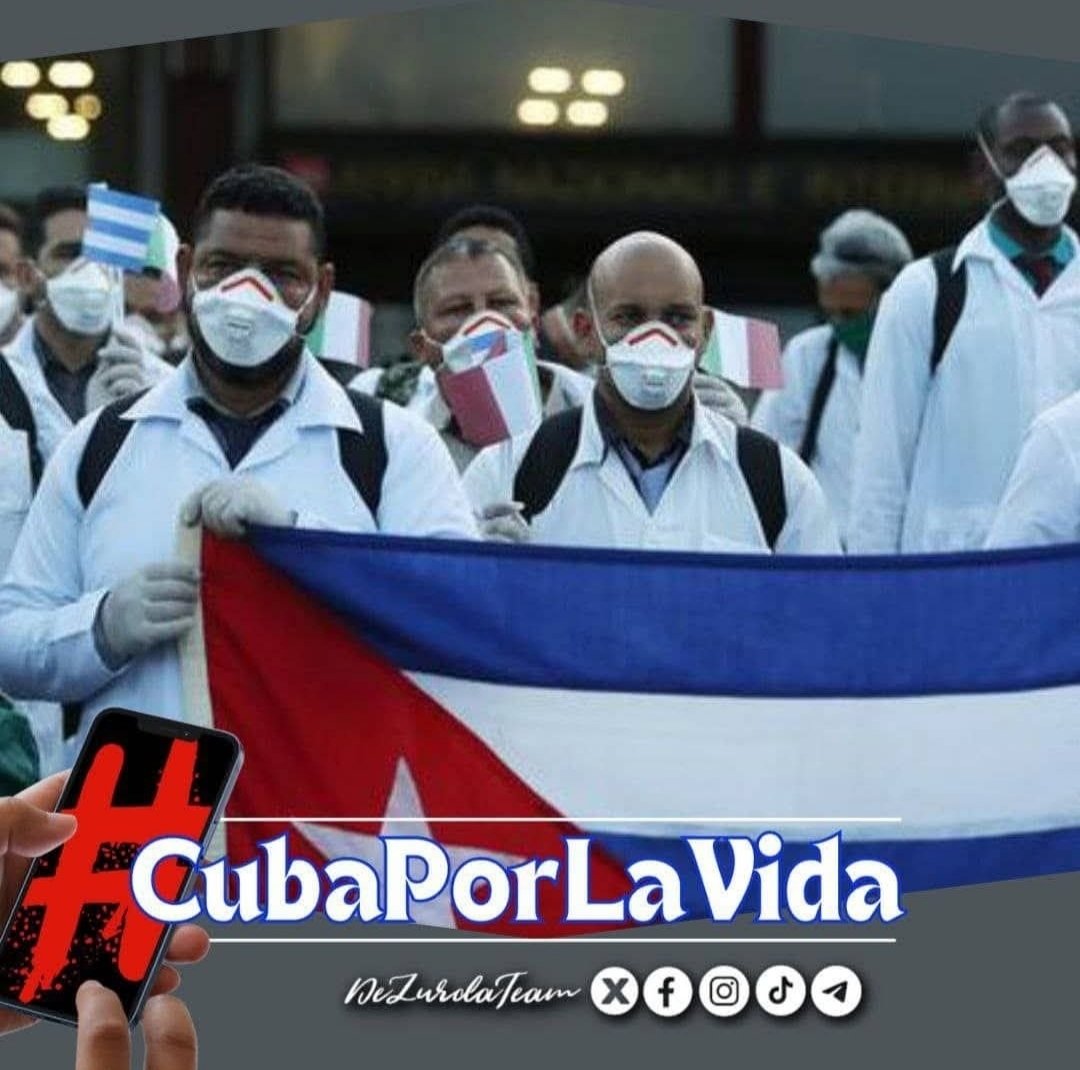 SaludGuantanamo's tweet image. ⚕️🇨🇺Dra. @TaniaMCruzHdez, Viceministra Primera del @MINSAPCuba: ✍️"🇨🇺#Cuba es #solidaridad(...) #Médicos, brigadas y corazones dispuestos a ayudar han demostrado al mundo que la verdadera grandeza está en 
salvar #vidas y compartir esperanza".
#CubaPorLaSalud
#CubaPorLaVida