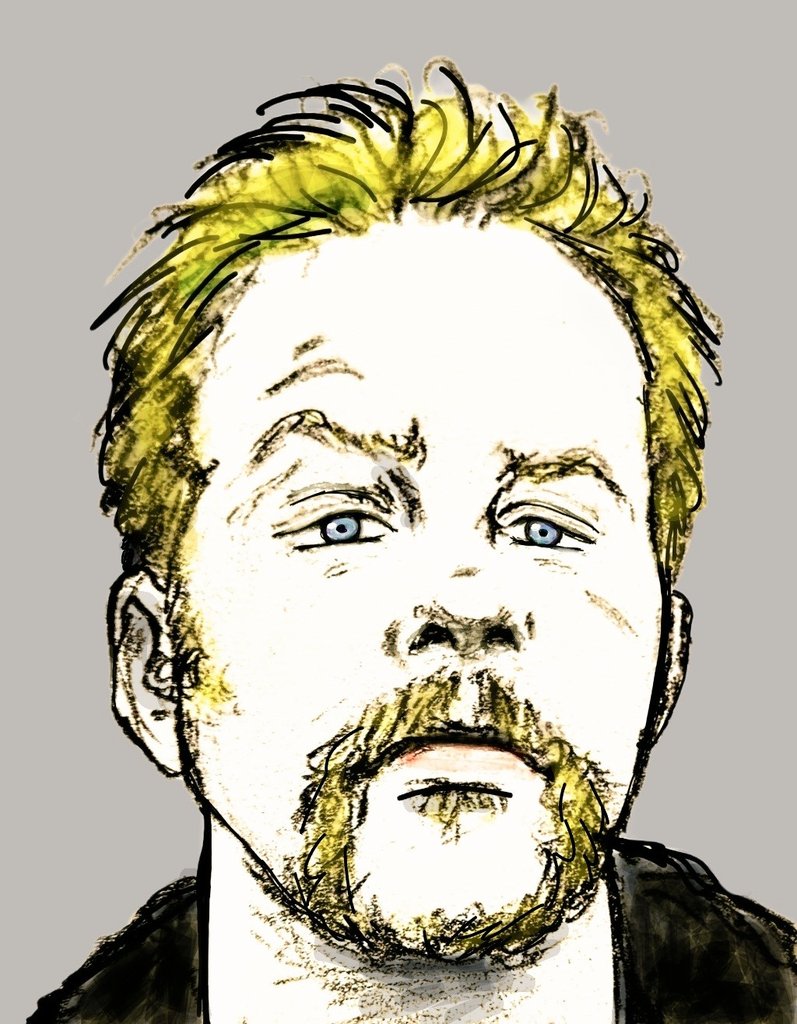 ayu17453370's tweet image. James Hetfield🤘
#metallica #rock #イラスト