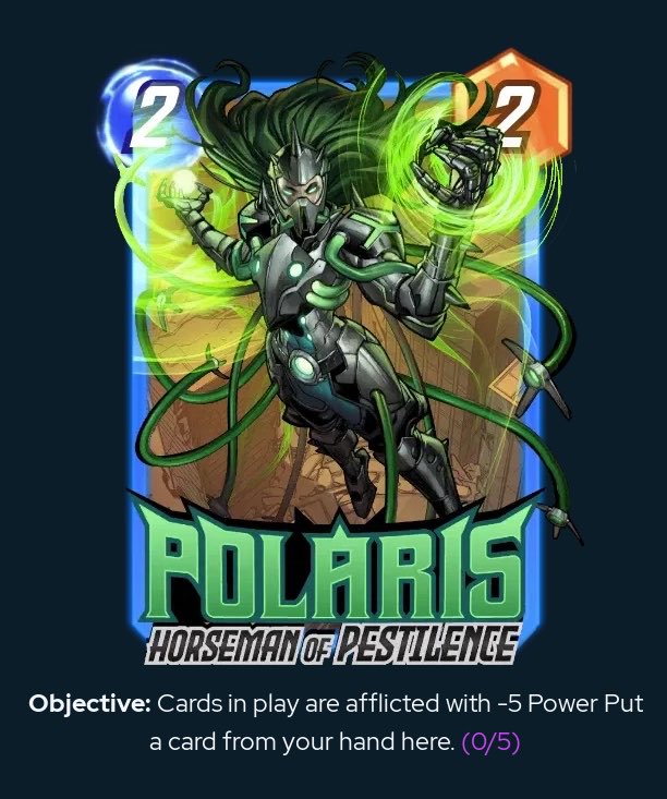Polaris - Horsemsn of Pestlence in <a href="/MARVELSNAP/">MARVEL SNAP</a> ❇️🧲