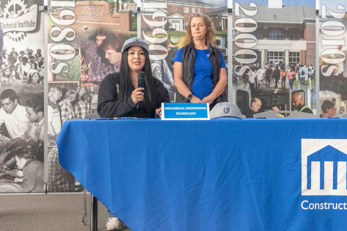 PittCC's tweet photo. As part of @NC3skills Signing Day, these future Bulldogs declared their path in CIT and Business, Technology, and Lawโchoosing hands-on careers that build, power, and move our community forward. ๐๏ธ๐ผ #pittcc #NC3SigningDay https://t.co/w6RvR3mTzg