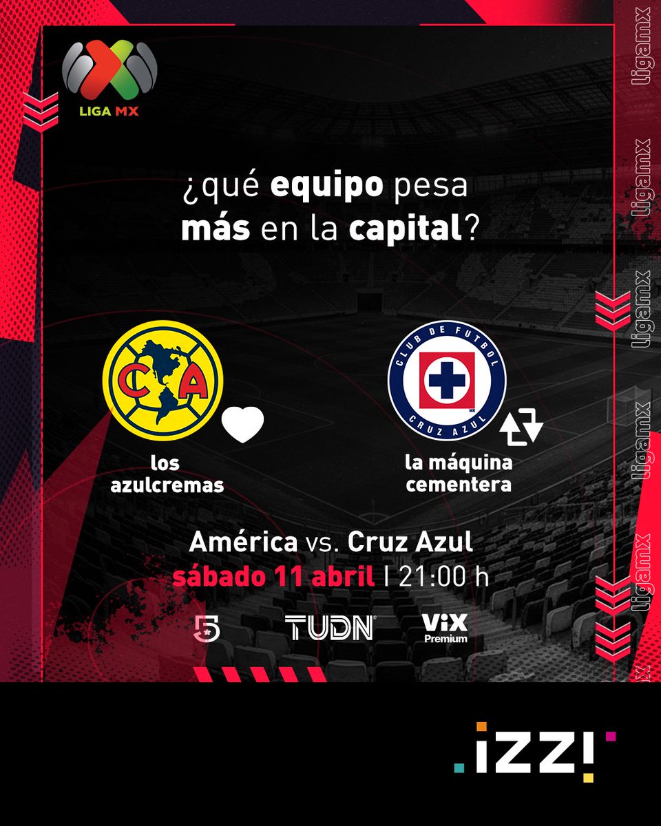 izzi_mx's tweet photo. ¿Seguirá el dominio azul o volará el ave? ¡Hagan sus apuestas! https://t.co/mPcnhdiYKq