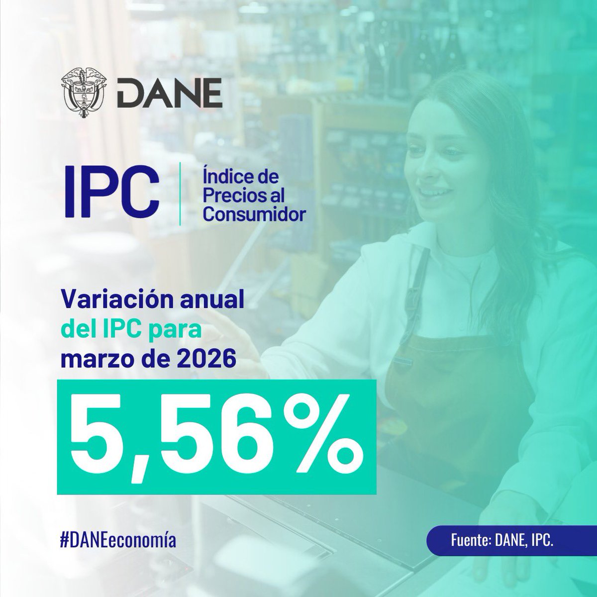 DANE Colombia tweet media