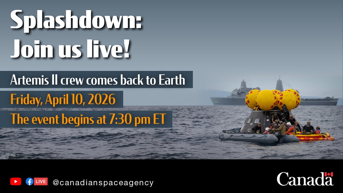 Canadian Space Agency tweet media