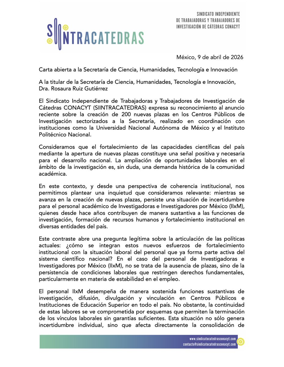 SIINTRACATEDRAS tweet media