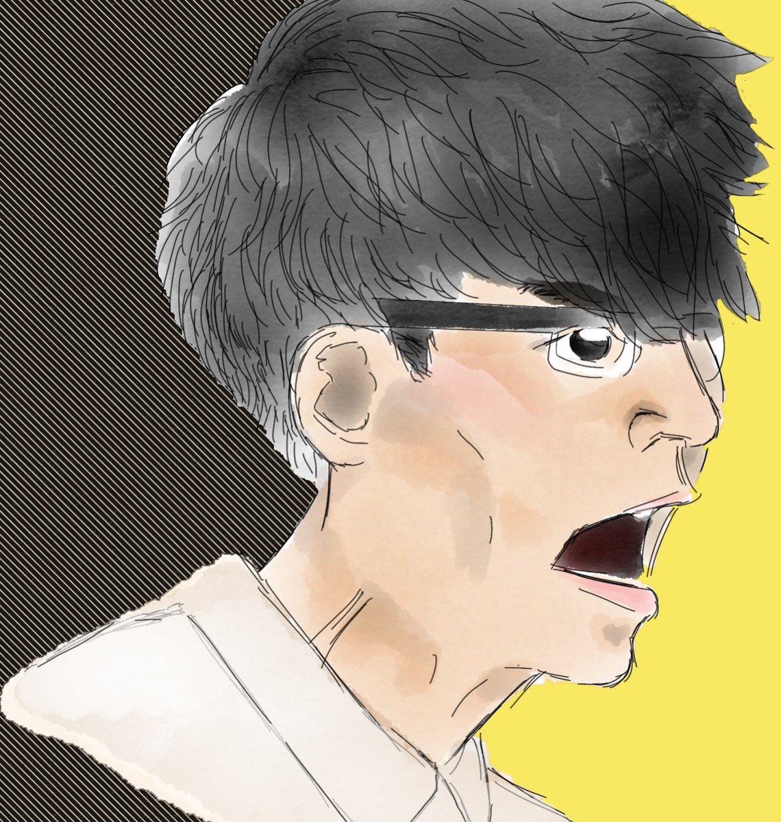 hisamarisan's tweet photo. いらない

大好き

サカナクションは必然だ！

#サカナクション
#山口一郎
#いらない 
#イラスト https://t.co/14oTAhfk7v