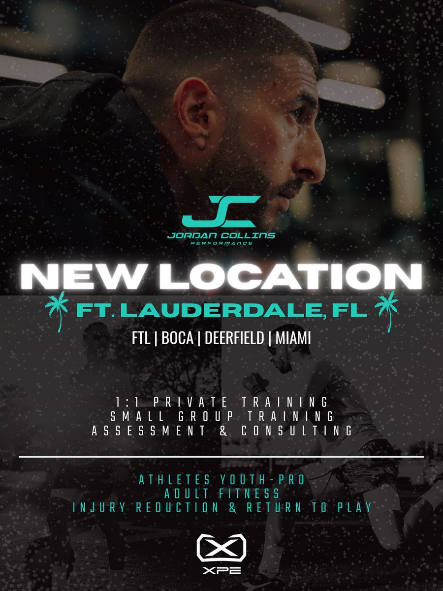 JordanCFitness's tweet photo. In one month I’ll be returning to South Florida — Fort Lauderdale, Miami, Deerfield, Boca.

Athletes. Executives. High performers.

If you’re serious about how you move, perform, and feel — let’s work.

Limited private + small group spots open. 
https://t.co/bhbJZOTyTM https://t.co/WIuw7mSibt