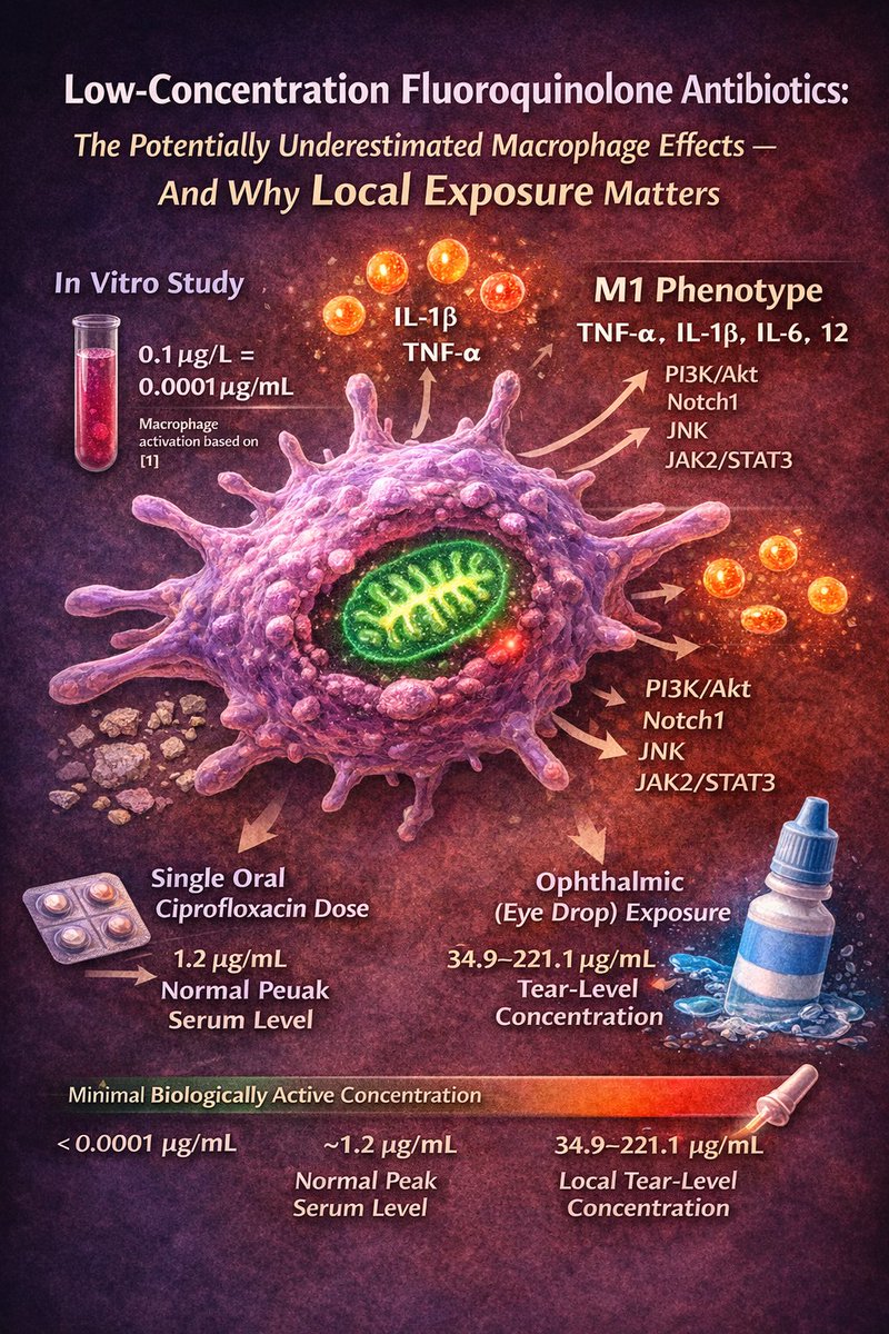 Fluoroquinolone Toxicity Study tweet media