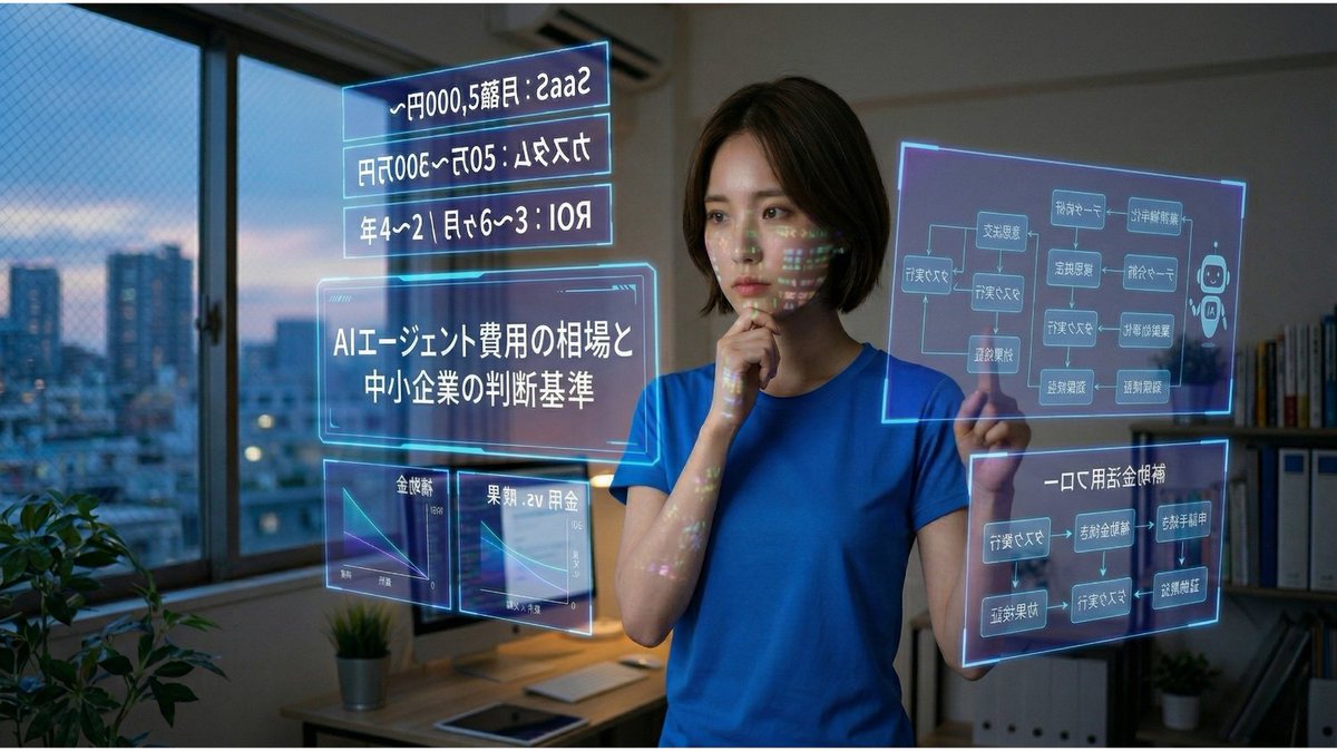 tanno_explorer's tweet photo. AIエージェント、月額5,000円から使えると知っていましたか。SaaS型なら初期費用ゼロで試せて、成果が出なければ解約できます。「高そう」と思って調べていない方ほど、一度費用の全体像を確認してほしいです。 https://t.co/RDCCX3xM6y
 #AI活用 #中小企業DX" https://t.co/6xzsXDpuo5