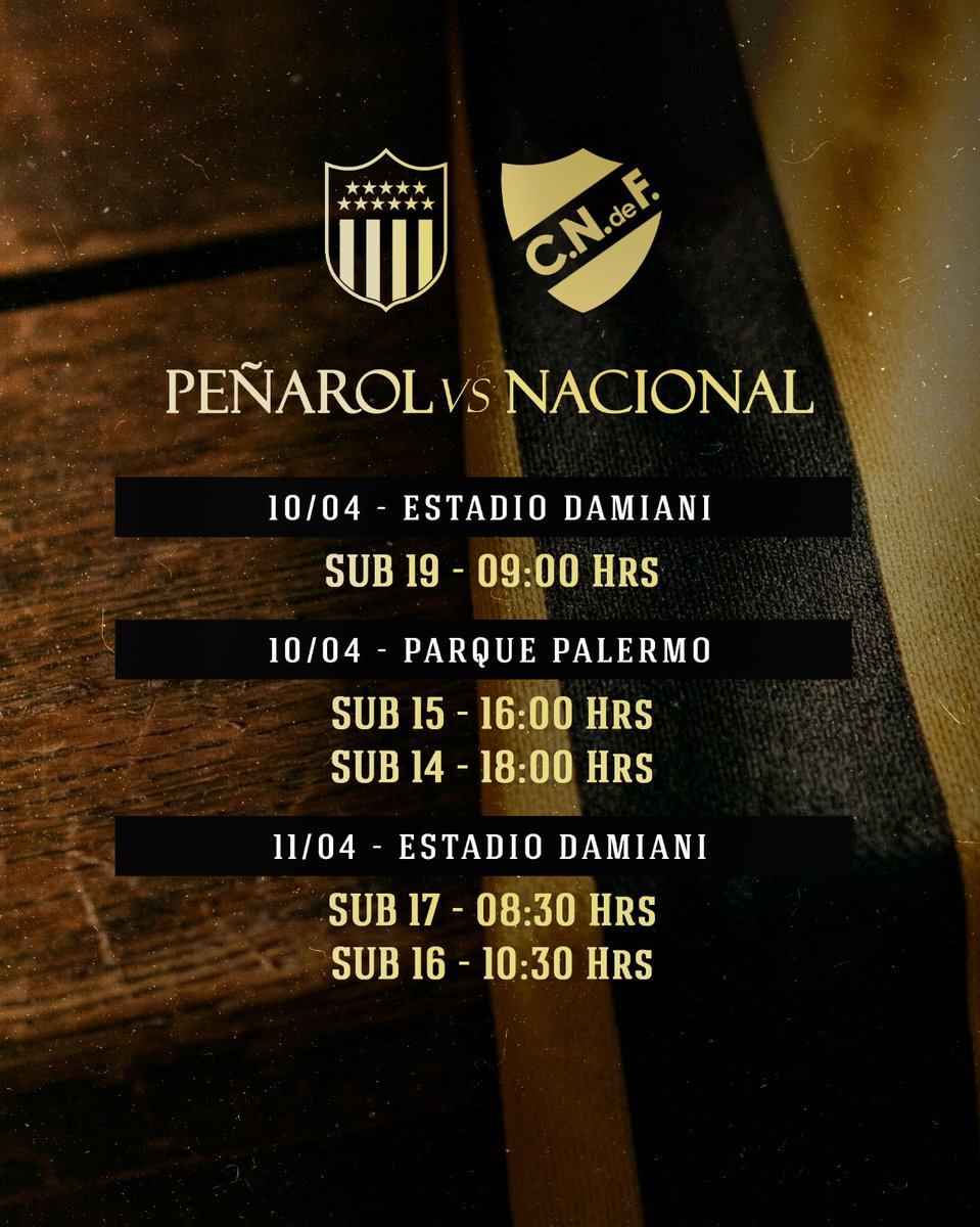 PEÑAROL | Formativas tweet media