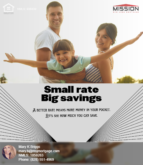 MLO_MaryKBriggs's tweet image. Big dreams, small rates—we’ll help you save.
.
#DreamBig #LowerYourRates #BetterRate #SaveMore #DreamHome #LowRates #SmartFinances #Mortgage #RateRelief #Refinance #FamilyFirst #MoneyMatters #FinanceSmart #MortgageTips #HomeLoan #PropertyGoals #MortgageLife #MortgageHelp