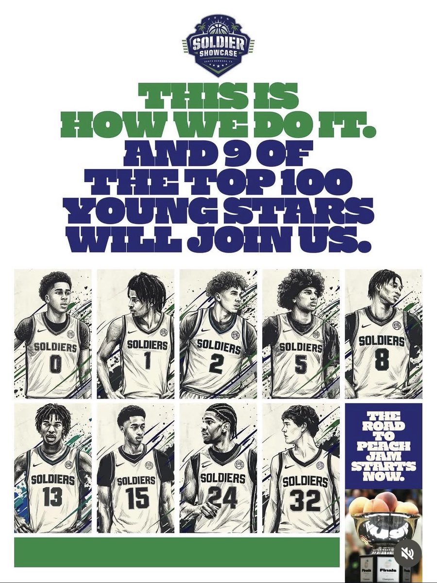 Soldiers_Salute's tweet image. Meet Soldier alum and potential number 1 pick @AJ_Dybantsa as we retire his jersey this Sunday 4/12/26 in Santa Barbara. Scan QR code for tickets
🫡 #salute