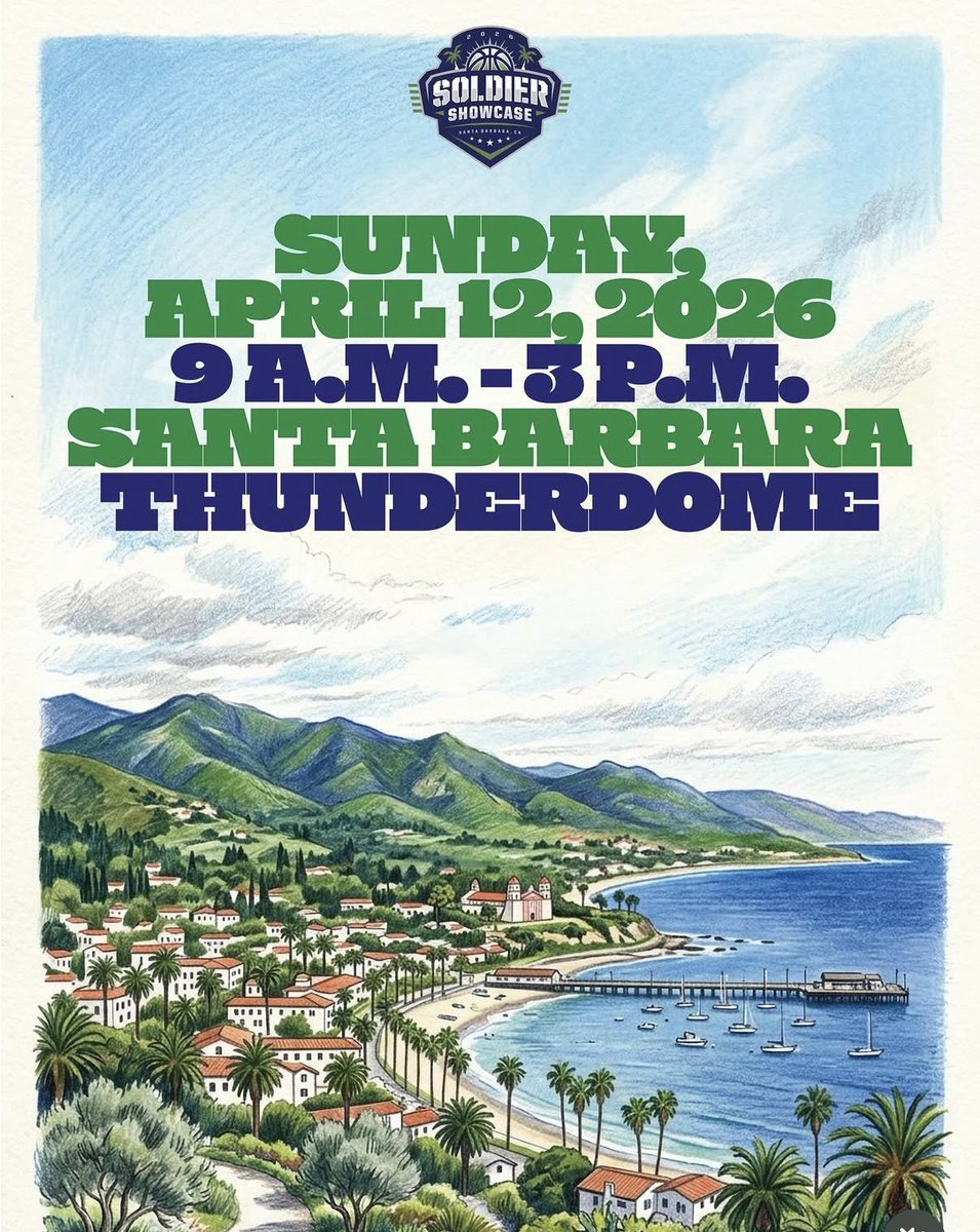 Soldiers_Salute's tweet image. Meet Soldier alum and potential number 1 pick @AJ_Dybantsa as we retire his jersey this Sunday 4/12/26 in Santa Barbara. Scan QR code for tickets
🫡 #salute