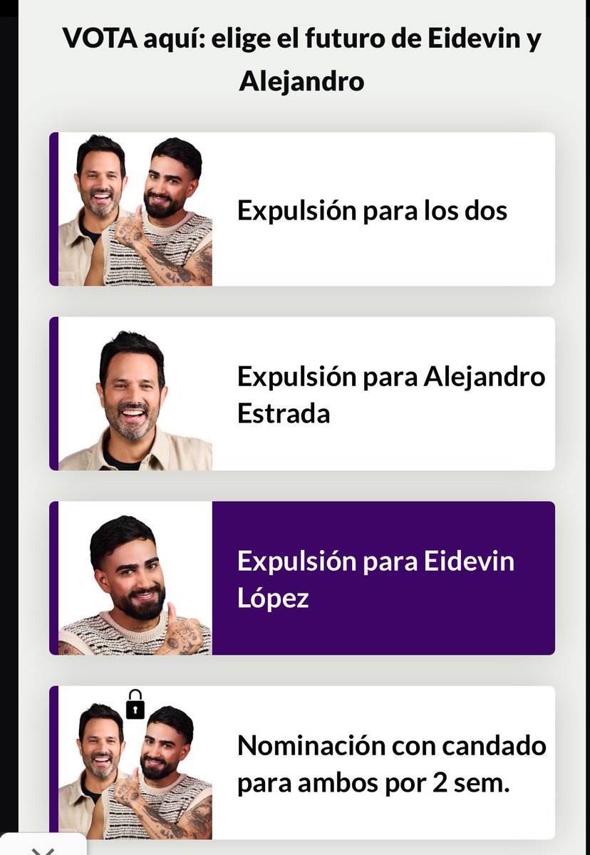 Hora de votar por Apocalipto  #LaCasaDeLosFamososCol3 #lacasadelosfamososcolombia