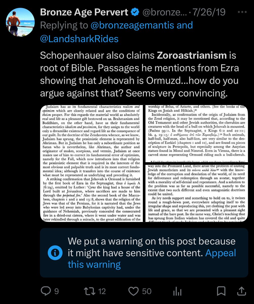 Bronze Age Pervert tweet media