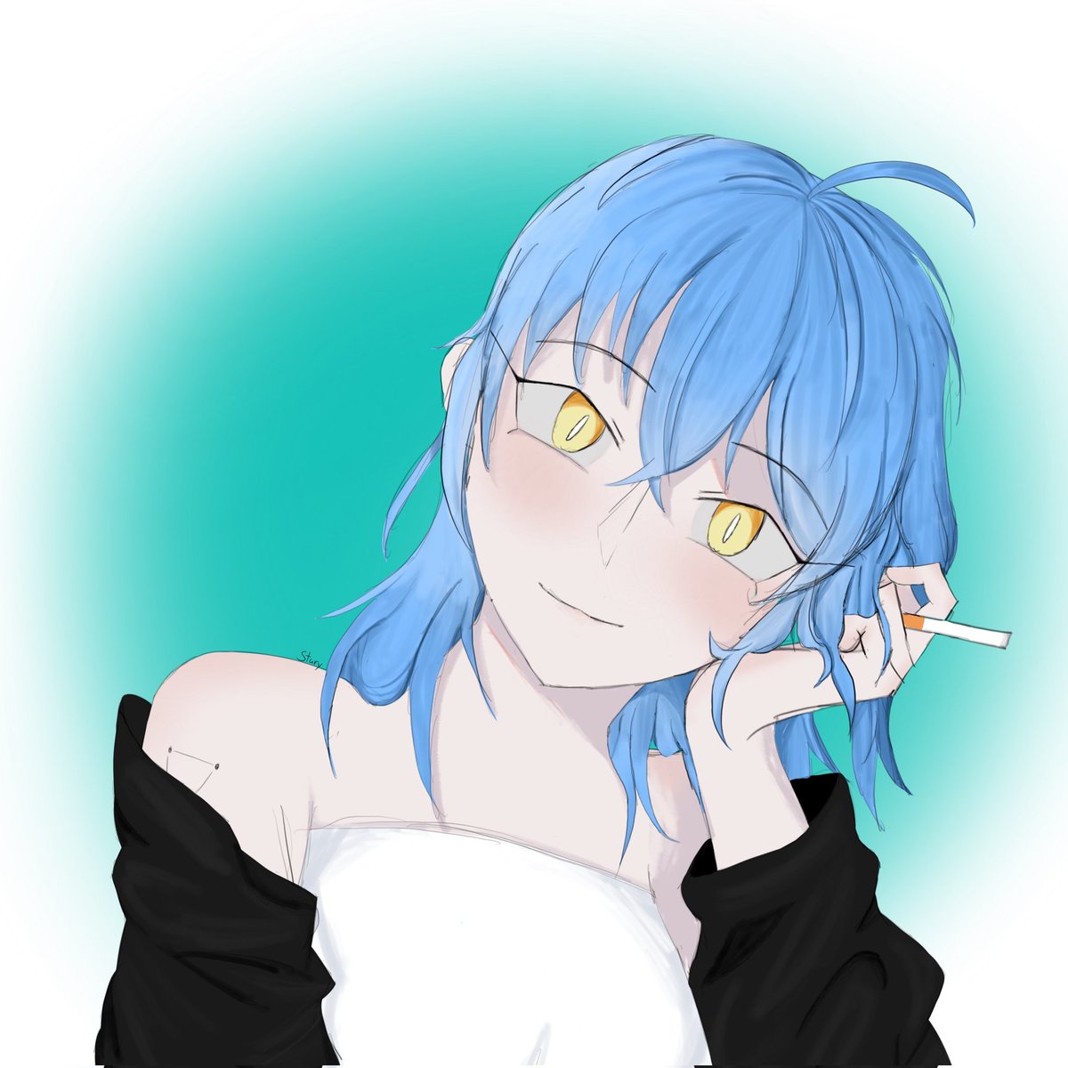 Starysen's tweet photo. Posting old art, I just love rion https://t.co/mIUX1BLD9Y