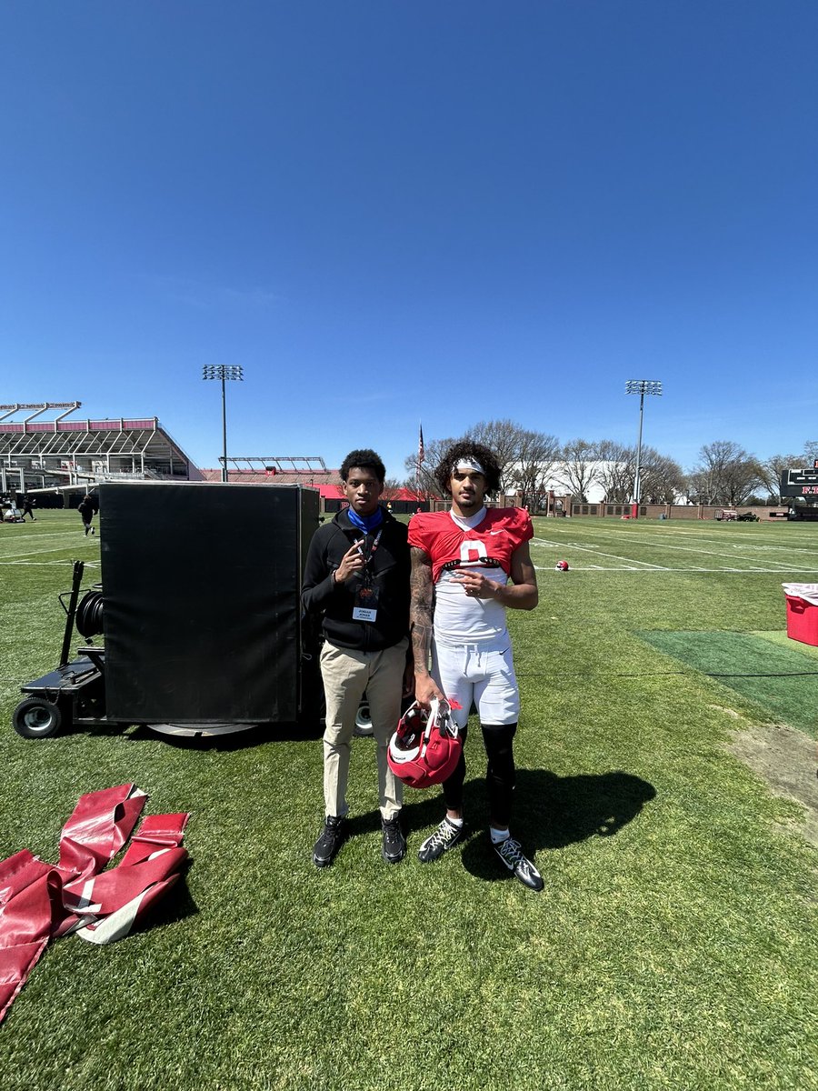 Josiah_Jones3's tweet photo. Had a great time at Rutgers watching the spring practice @EricJosephsRU @MikeCardsRU @CoachValloneRU @CoachNG_STP @STP_Eagles https://t.co/dHNamsRnSu