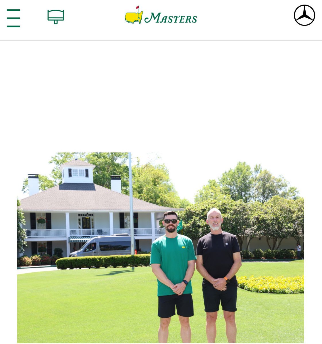 Wish I was there this year but memories from last year unbelievable tournament! #masters